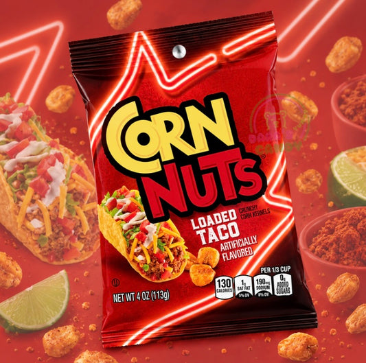 CORN NUTS LOADED TACOS